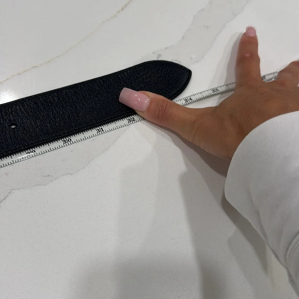 Gold and Black Gucci Belt. GG Marmont Wide Belt